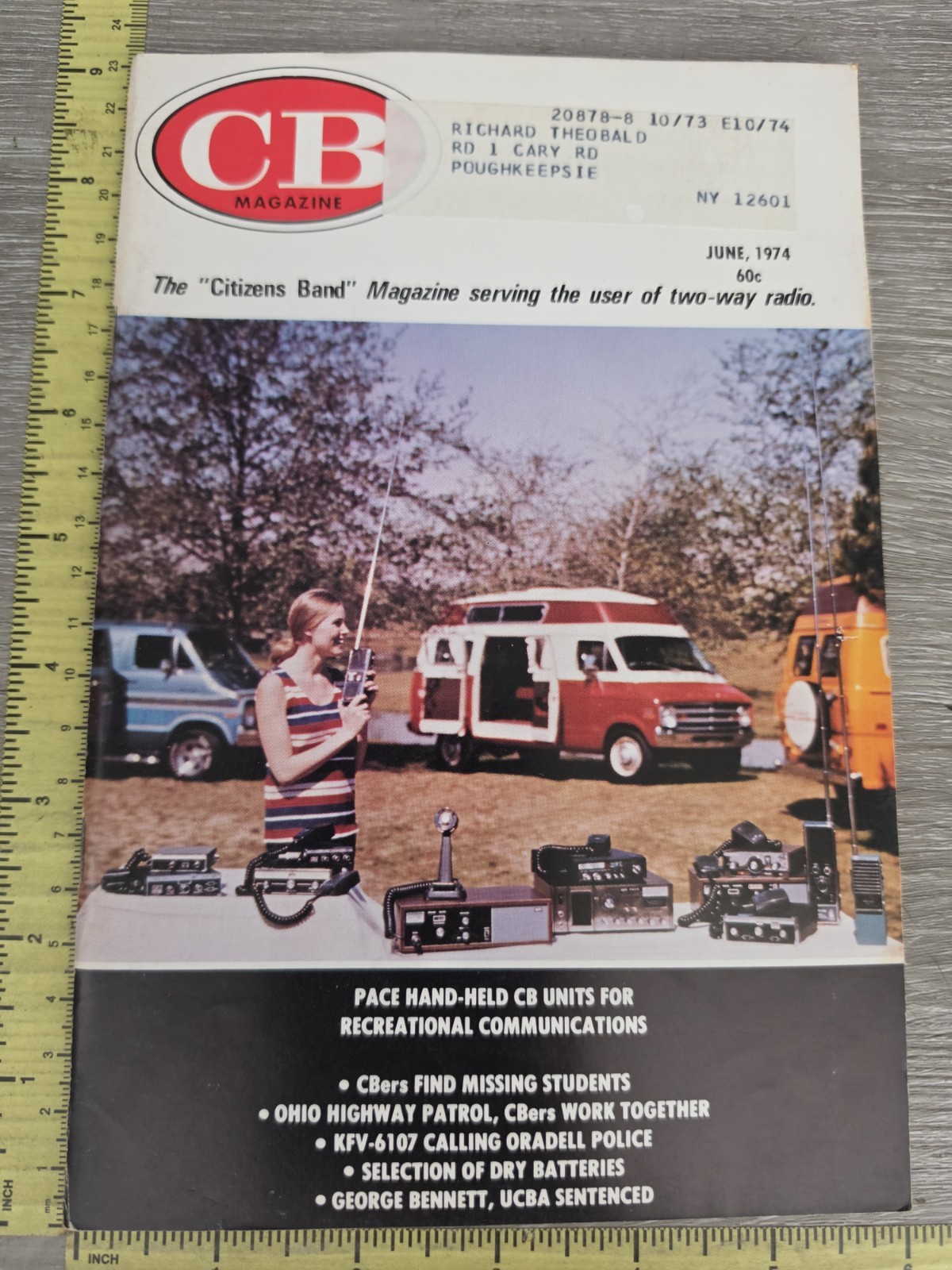 CB Magazine for CB Radios June 1974 Issue Vintage