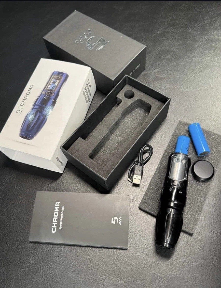 Stigma Chroma Wireless Tattoo Machine Multistroke, 2.8-4.5mm . Great Condition!