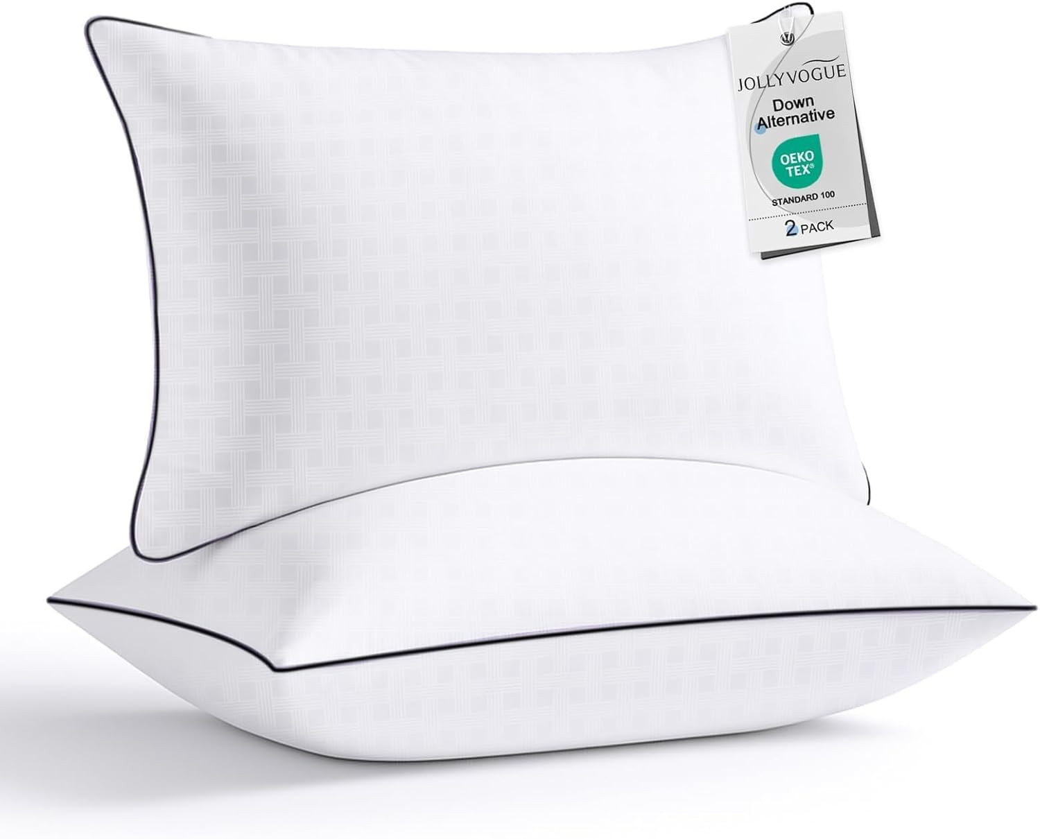 2-PK Pillows Set - Cooling Supportive Pillows Down Alternative Fill (KING SIZE)