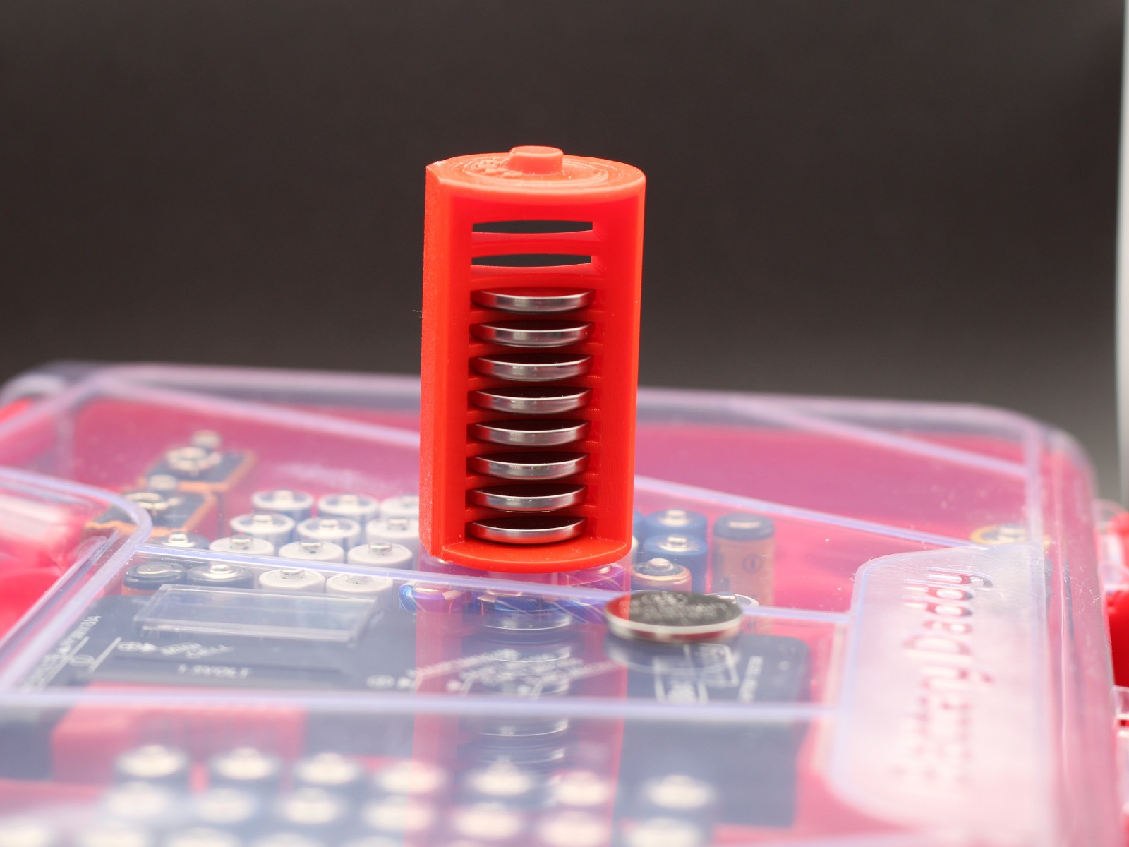 CR2032 Coin Cell Battery Holder | Battery Organizer | Fits in Battery Daddy