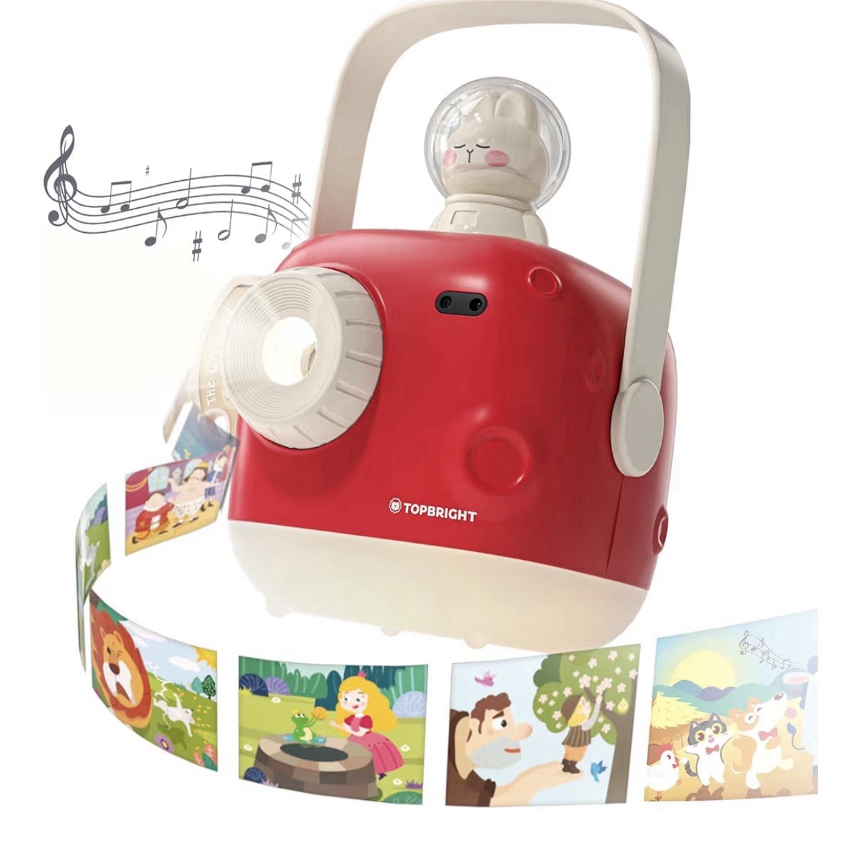 Topbright  Storytelling Projector Illustrates Fairytales Onto Walls And Ceiling