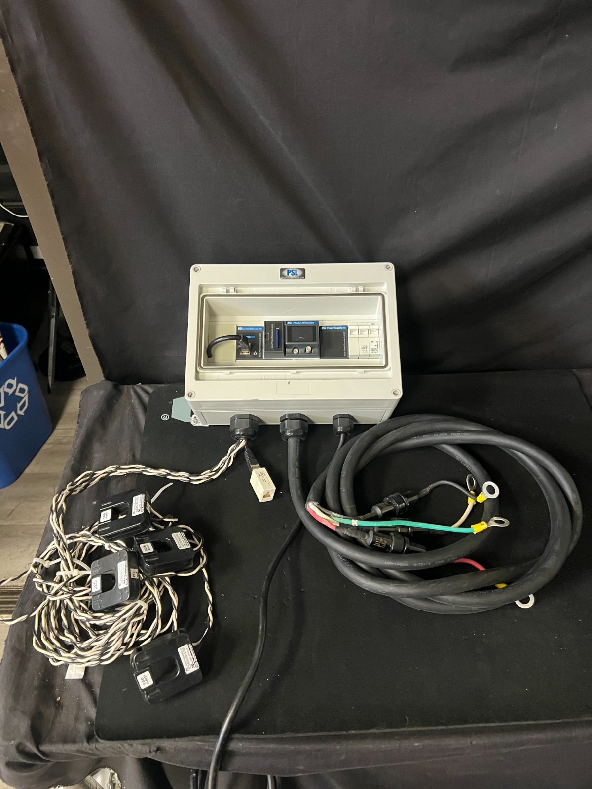 Power Standards PSL PQube AC Monitor PQube-02-0001 PSL WITH PS1 POWER SUPPLY