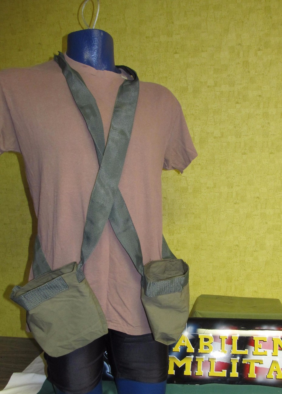 7.62x51 .308 Ammo Pouch Bandoleer Bandolier 100 Rounds 2 Bags Shotgun Dump Bag