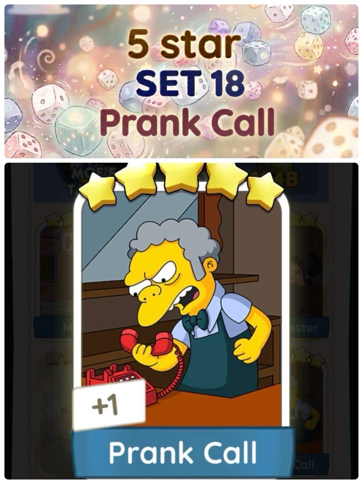 Prank Call - 5 Star - Set 18 Monopoly go