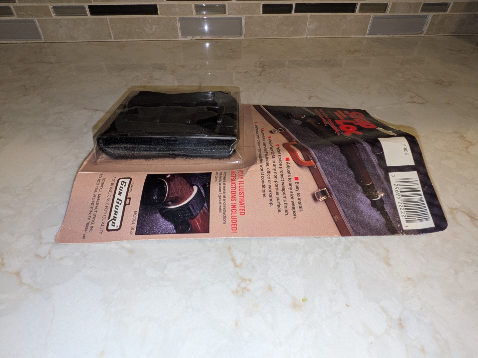 New Gun Guard Strap Loc Hook-and-Loop Retaining System (Model SL-2)