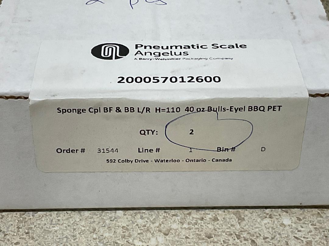 Pneumatic Scale Angelus 200057012600 NEW