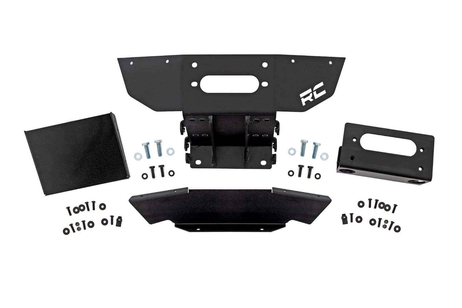 Rough Country 93204 Front Winch Mount for Polaris Ranger XP 1000-4