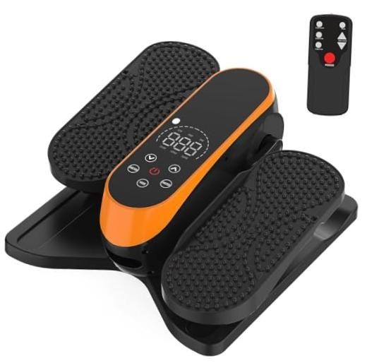 Under Desk Elliptical Machine for Senior Mini Elliptical Leg Exerciser with