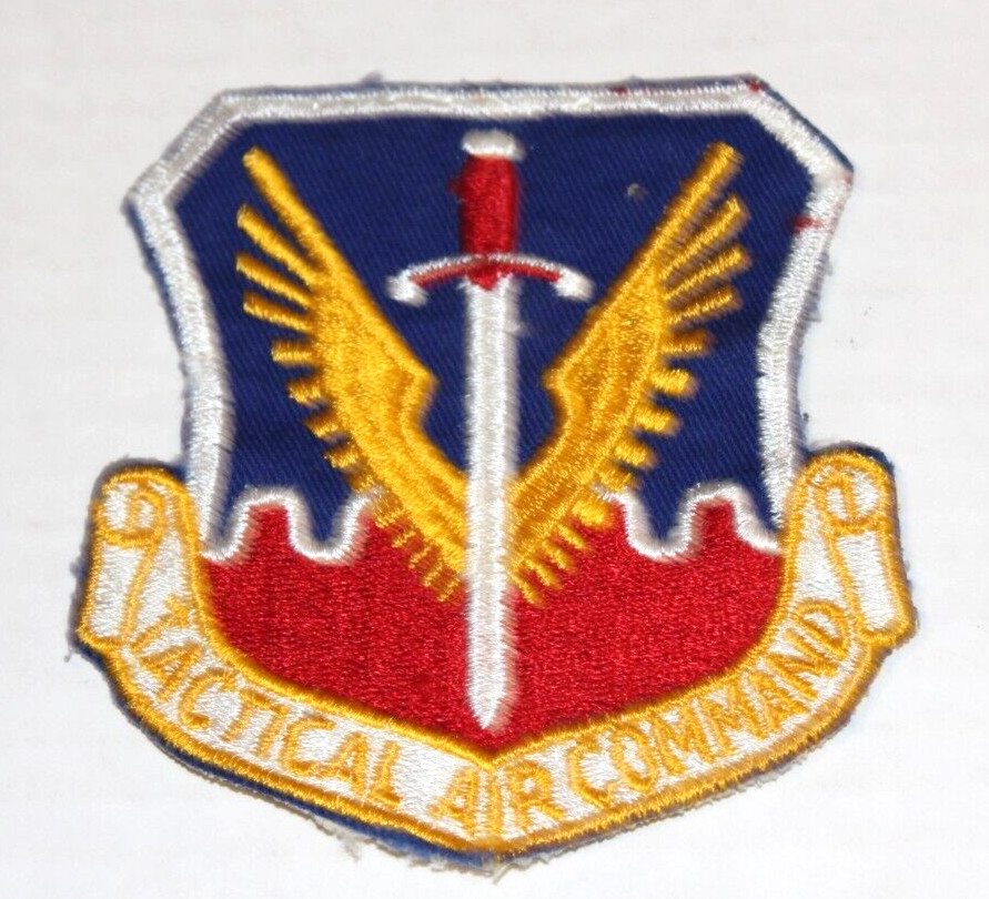 Vietnam Era Tactical Air Command Embroidered Military Patch
