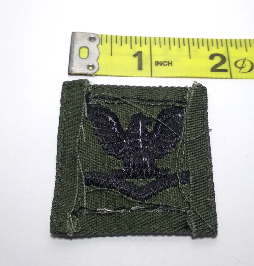 US Navy 3RD CLASS Petty Officer E-4 Patch Vanguard NEW