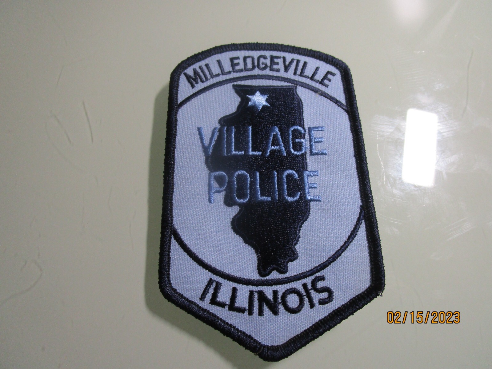 MILLEDGEVILLE VILLAGE POLICE PATCH