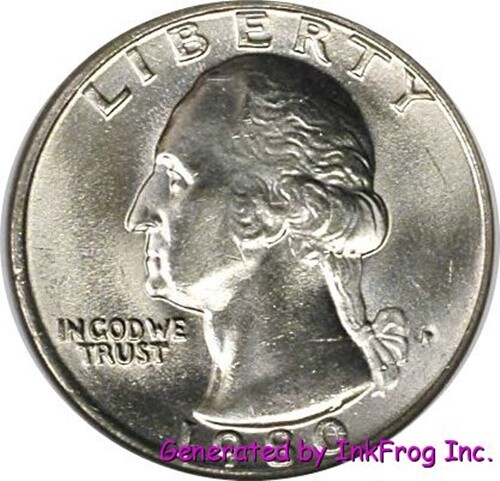 1980  P & D Washington Quarter Choice/Gem Bu from mint sets