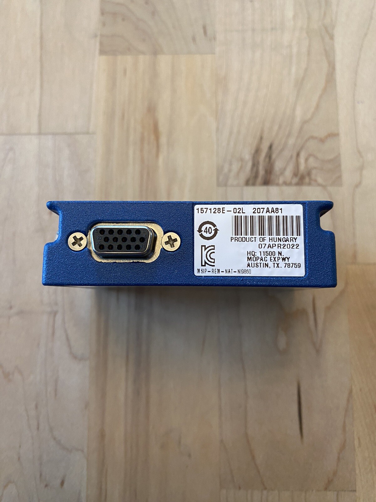 National Instruments 9860 NI-XNET Hardware Selectable Interface With Power Cable