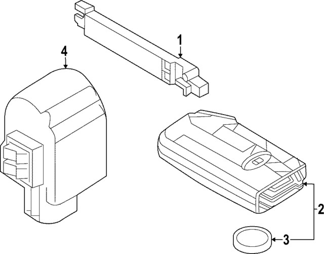 Genuine Kia Transmitter 95440-P1110
