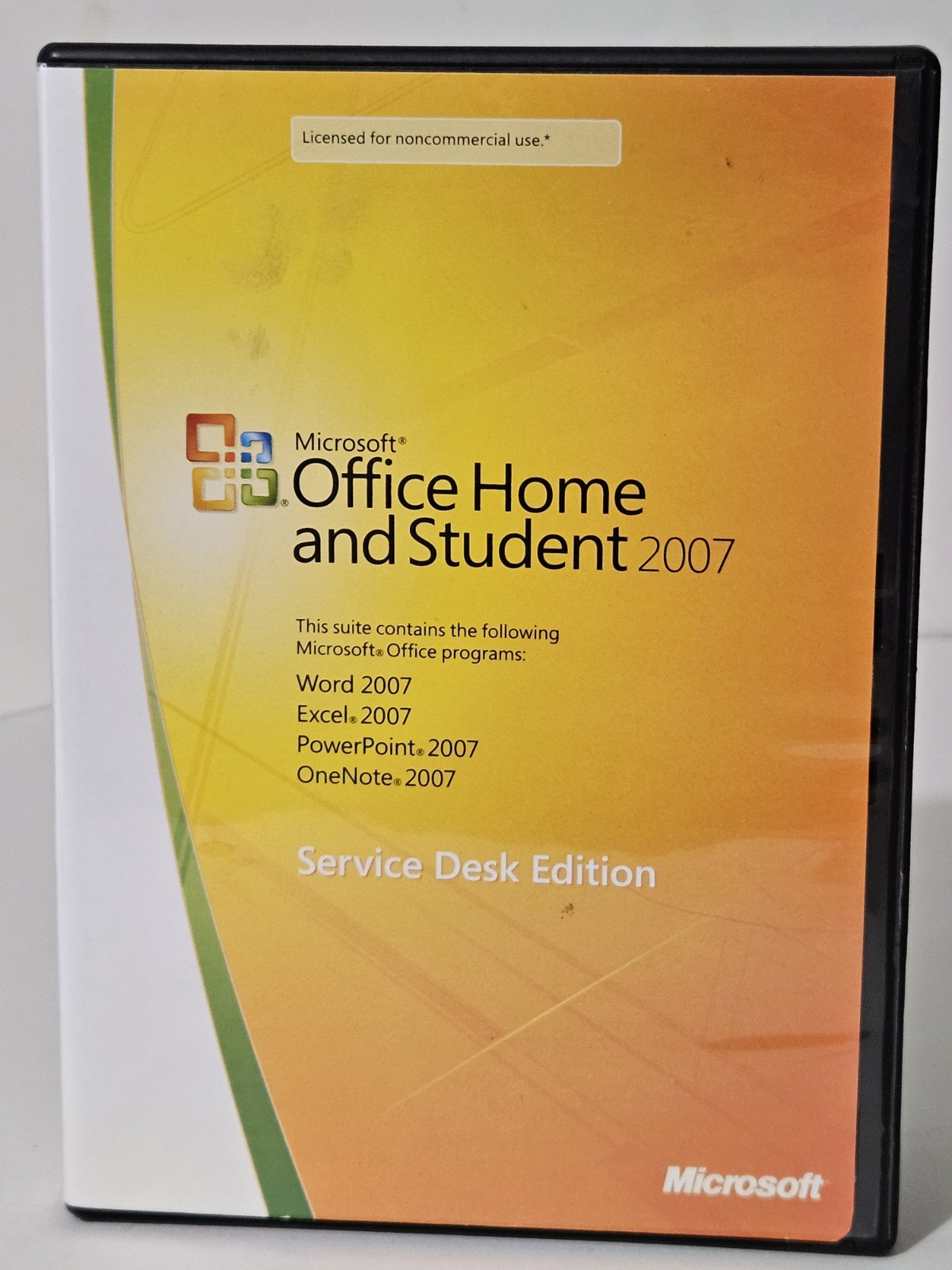 Microsoft Office Home and Student 2007 PC Service Desk Edition w/ Product Key