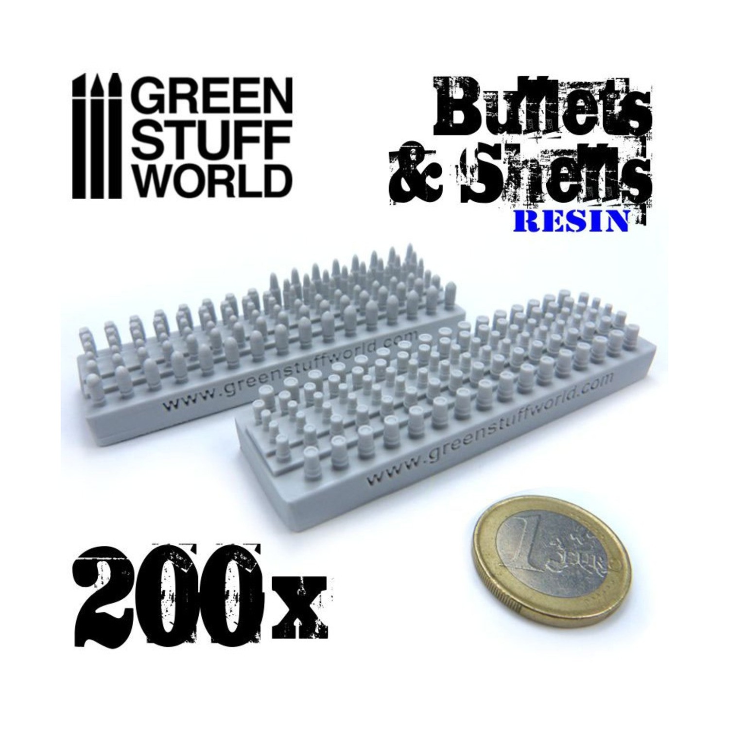 Green Stuff World Terrain Bullets & Shells Pack New