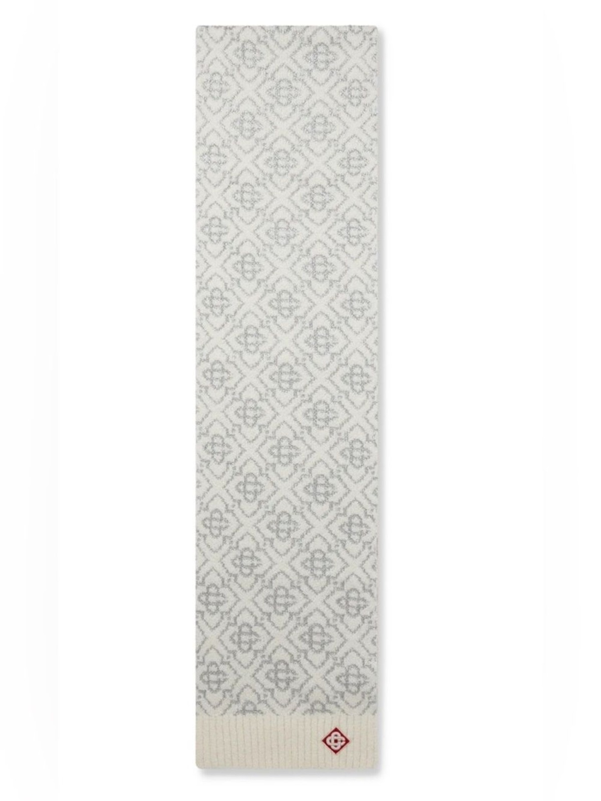 RRP US$370 Casablanca Paris SKI MONOGRAM 100% MERINO WOOL SCARF UNISEX NWT OS
