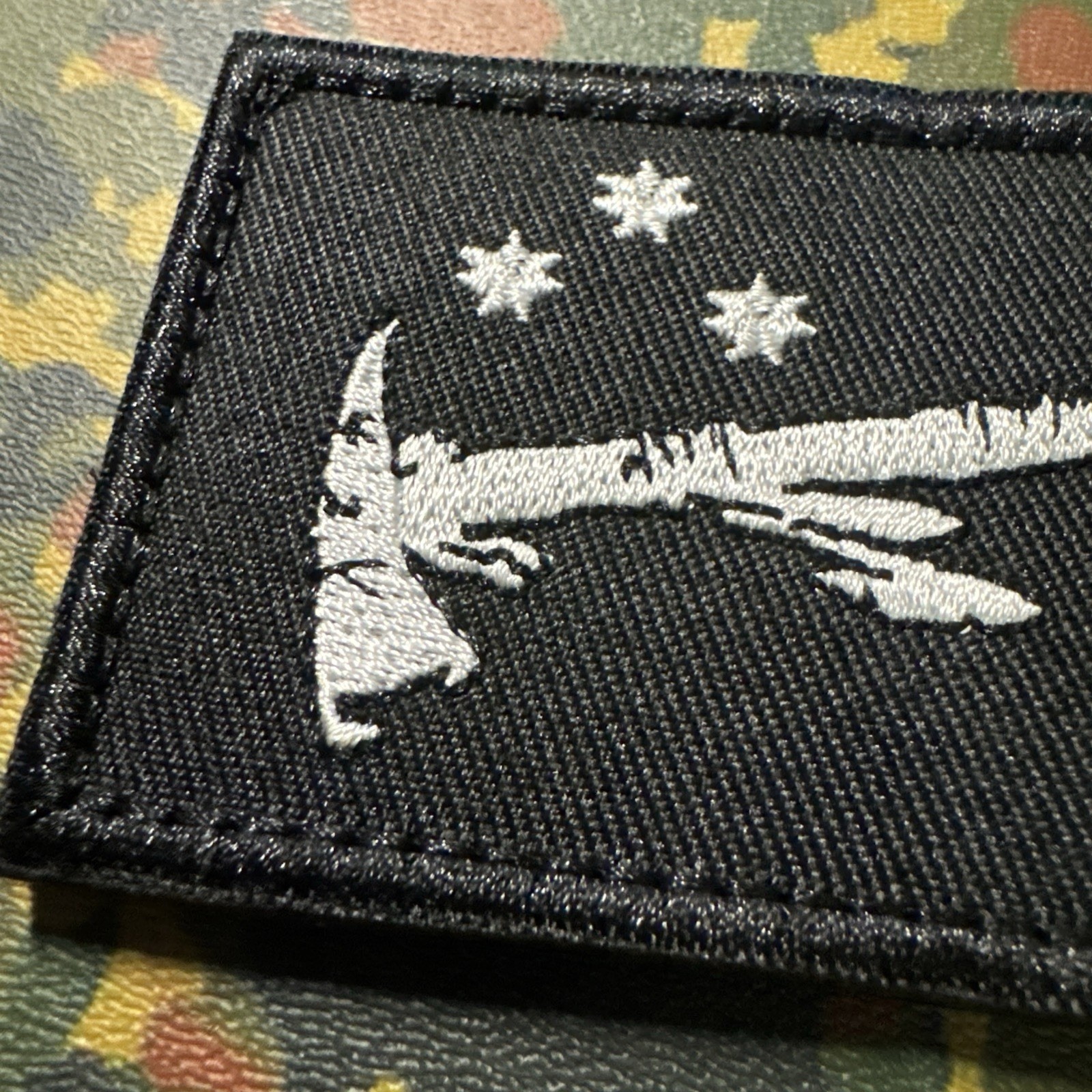 ONE 7 SIX TOMAHAWK Embroidered Patch Hook/Loop O7S FOG SupDef WRMFZY QILO