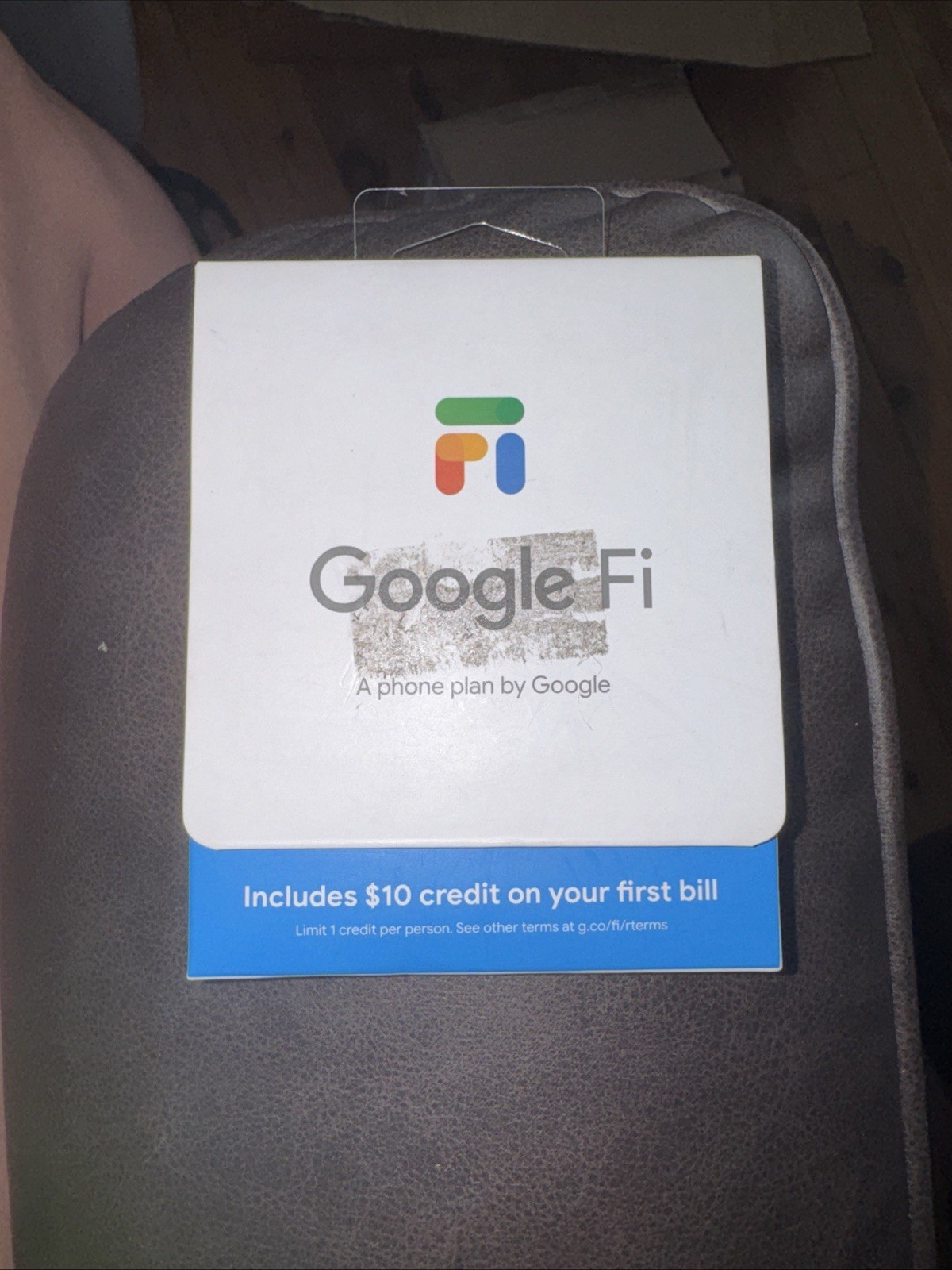 NEW SEALED Google Fi SIM Card Kit Phone Plan GSM