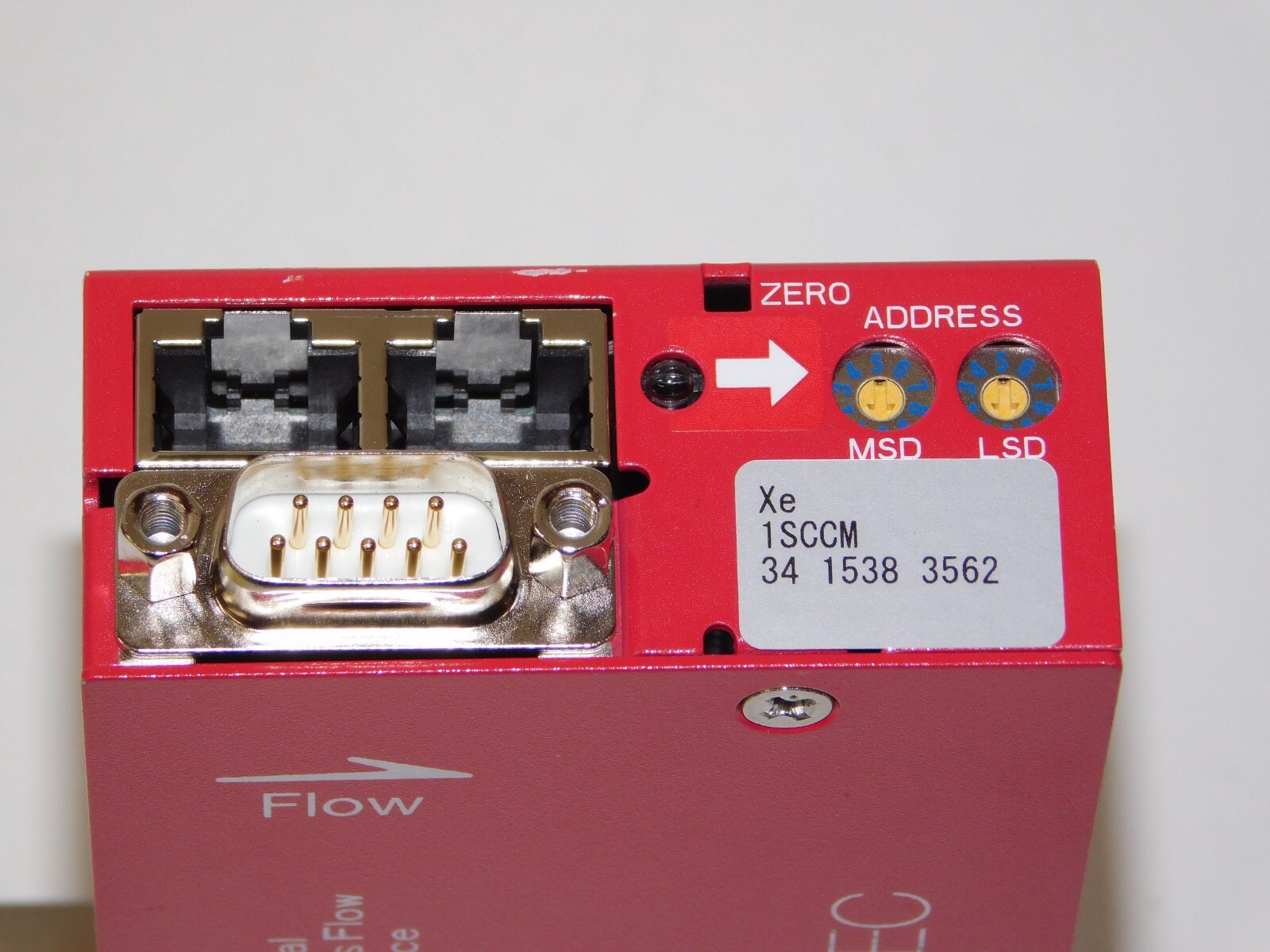 New Horibastec SEC-Z512KX MFC Mass Flow Controller Xe Gas 1 SCCM Flow Module
