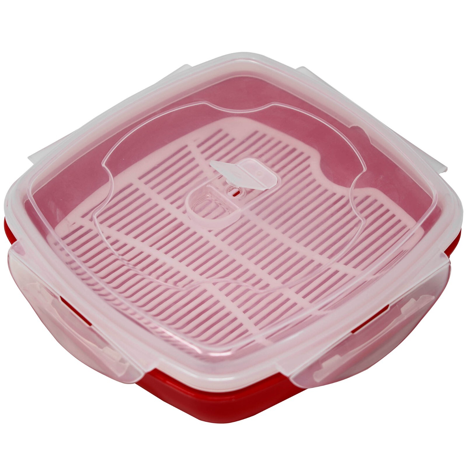 Microwave Steamer for Vegetables Rice and Fish Vented Healthy Cooking