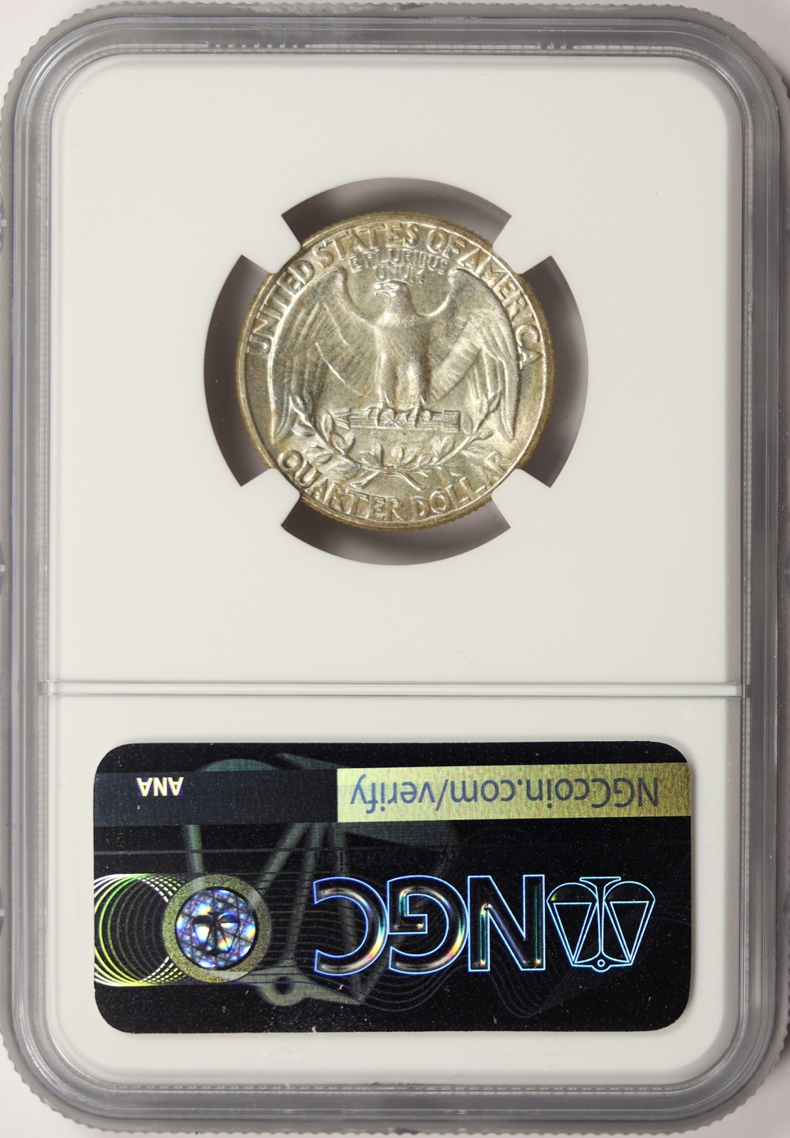 1947 Washington Silver Quarter 25c NGC MS66