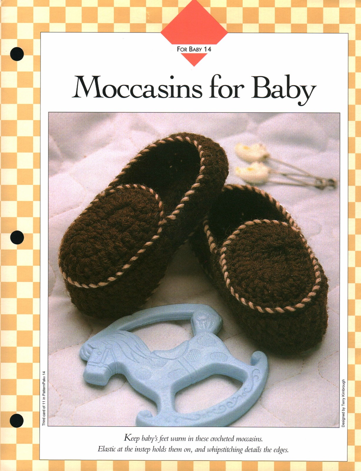 Moccasins for Baby - For Baby 14 | Vanna Crochet Faves 85140-C