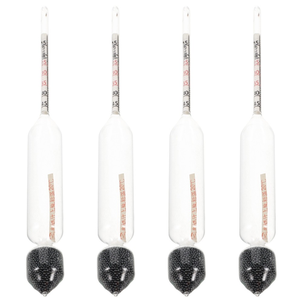 4 Pcs Dairy Density Meter Kitchen Hydrometer Lactate for Beginners