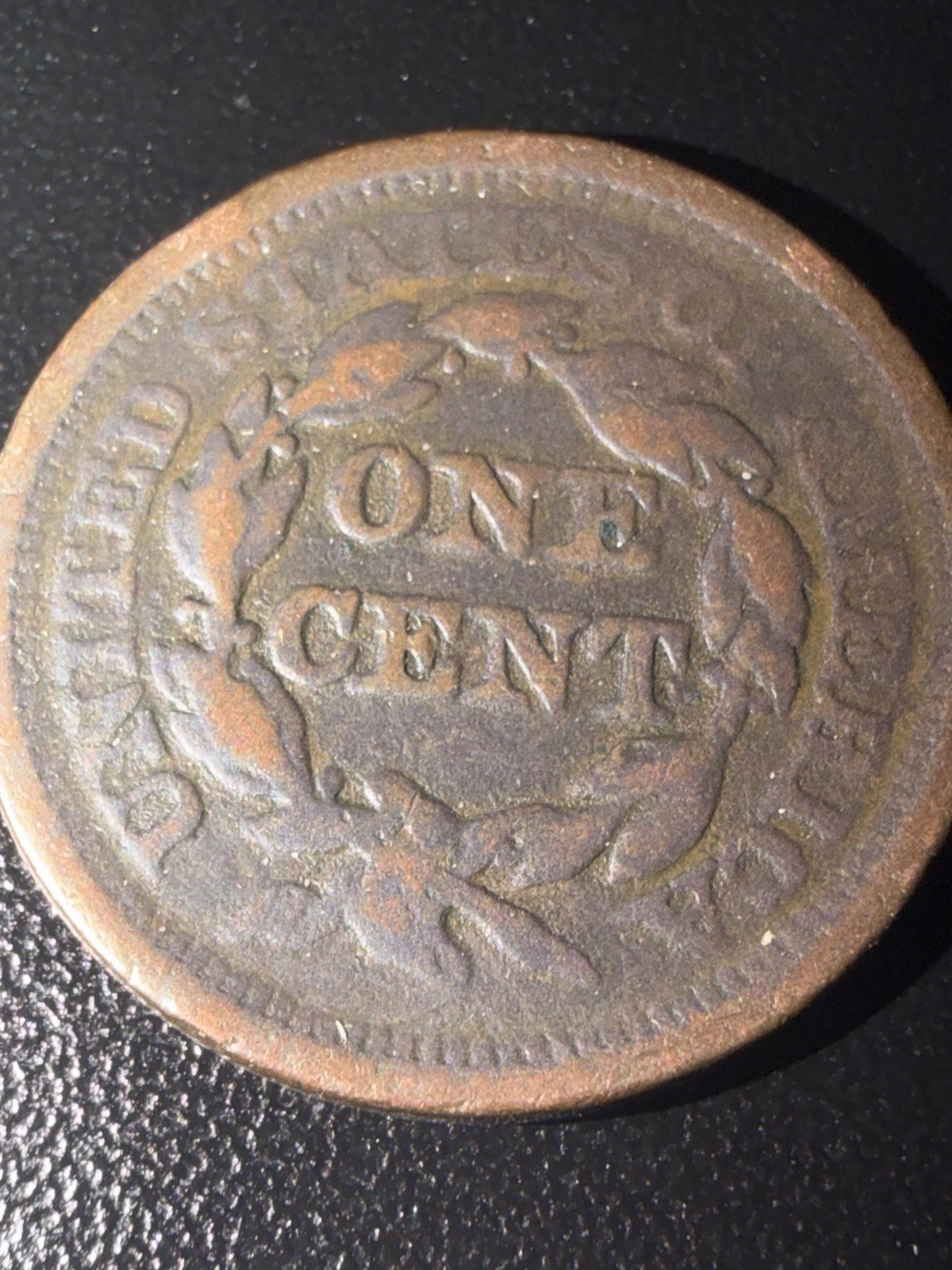 1849 Large Cent VG