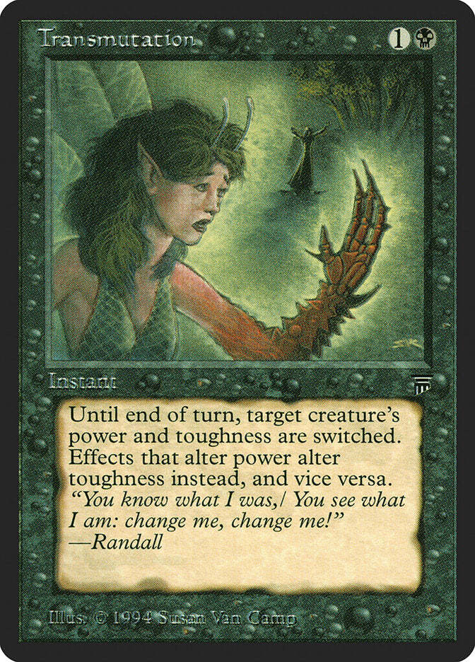 Transmutation [Legends] Magic MTG