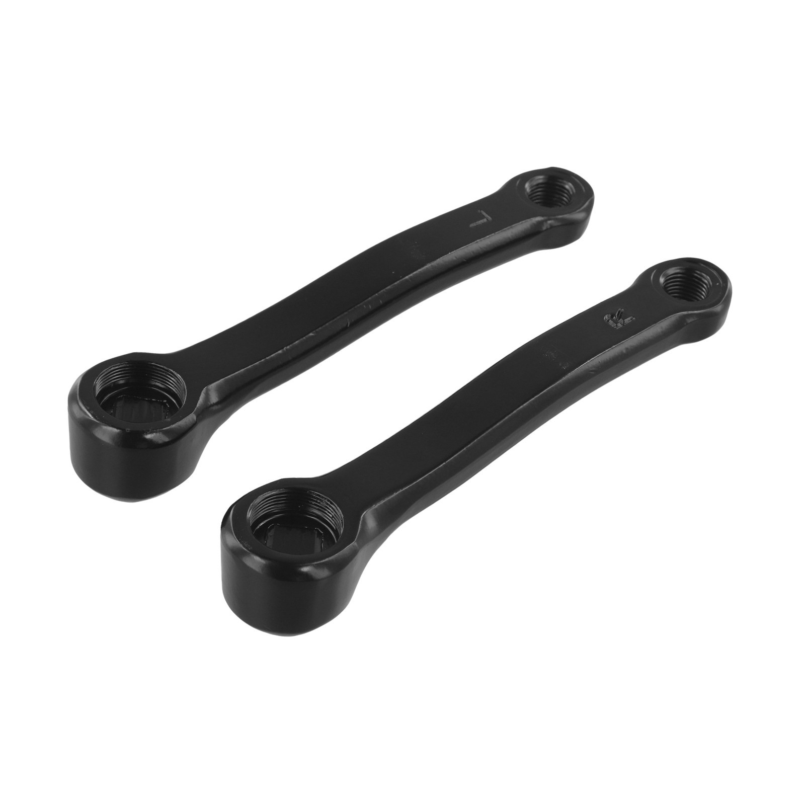 Exercise Bike Crank 127mm Iron Left Right Crank Suitable for Most Bikes