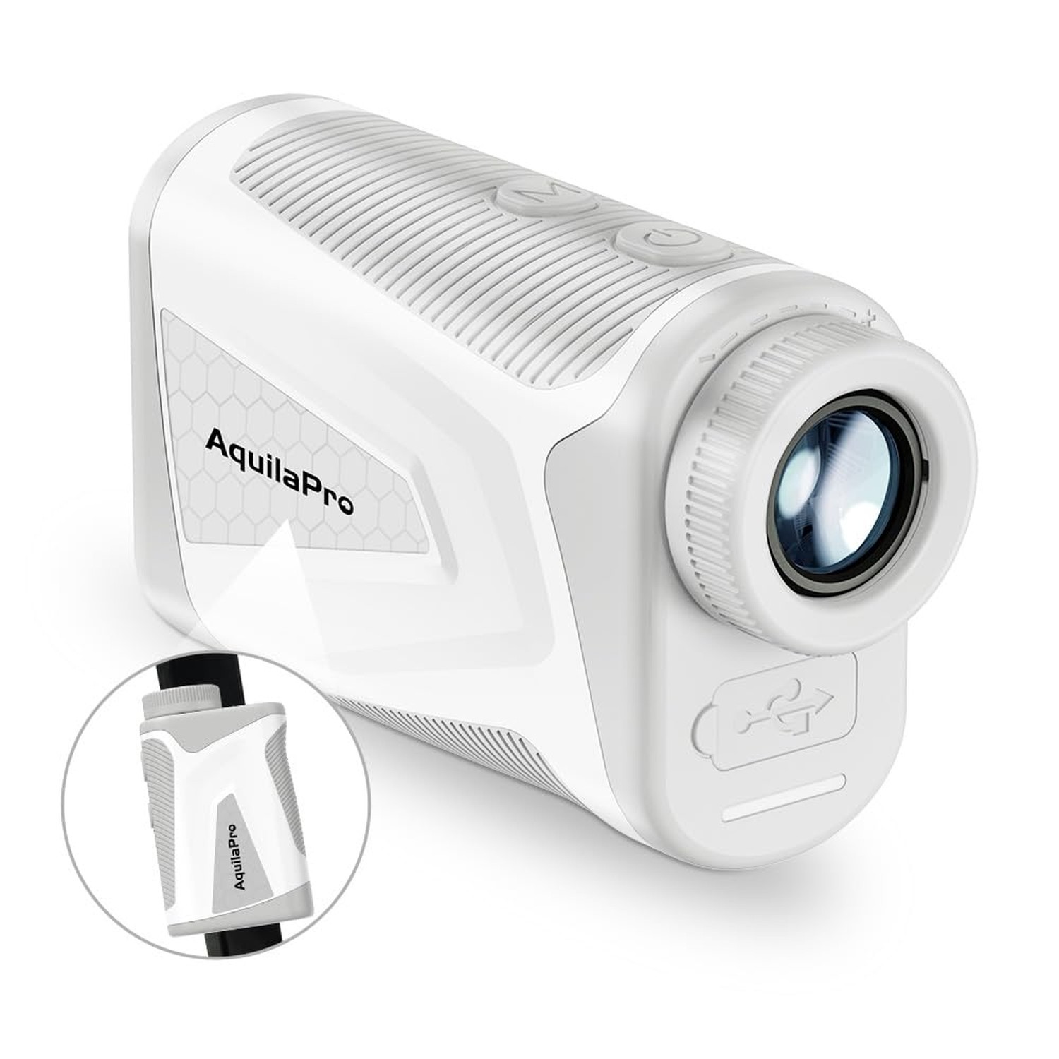 Mini4 Golf Rangefinder with Slope, Newly Upgraded Magnet, 1,000 Yards Range F...