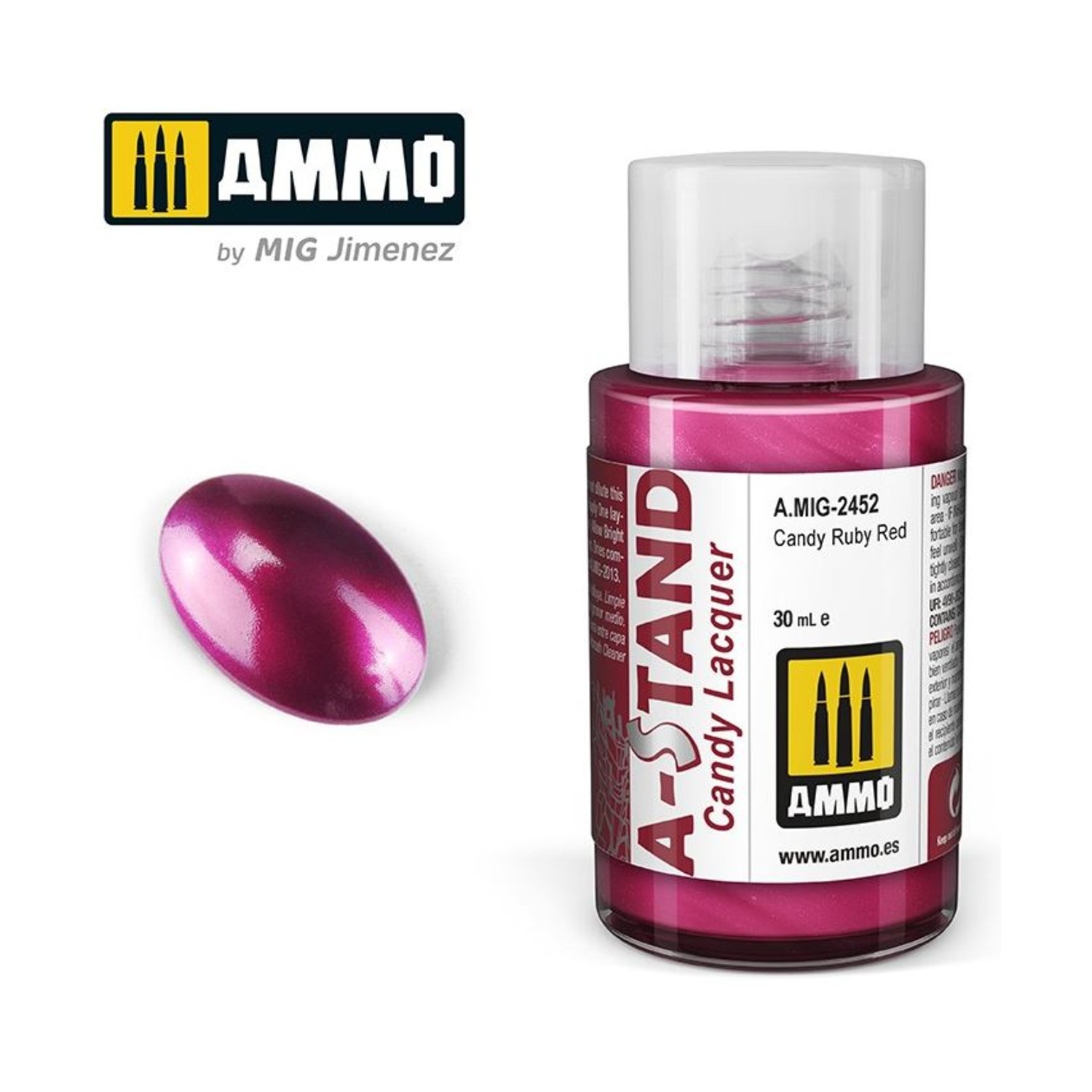AMMO Lacquer Candy Ruby Red New