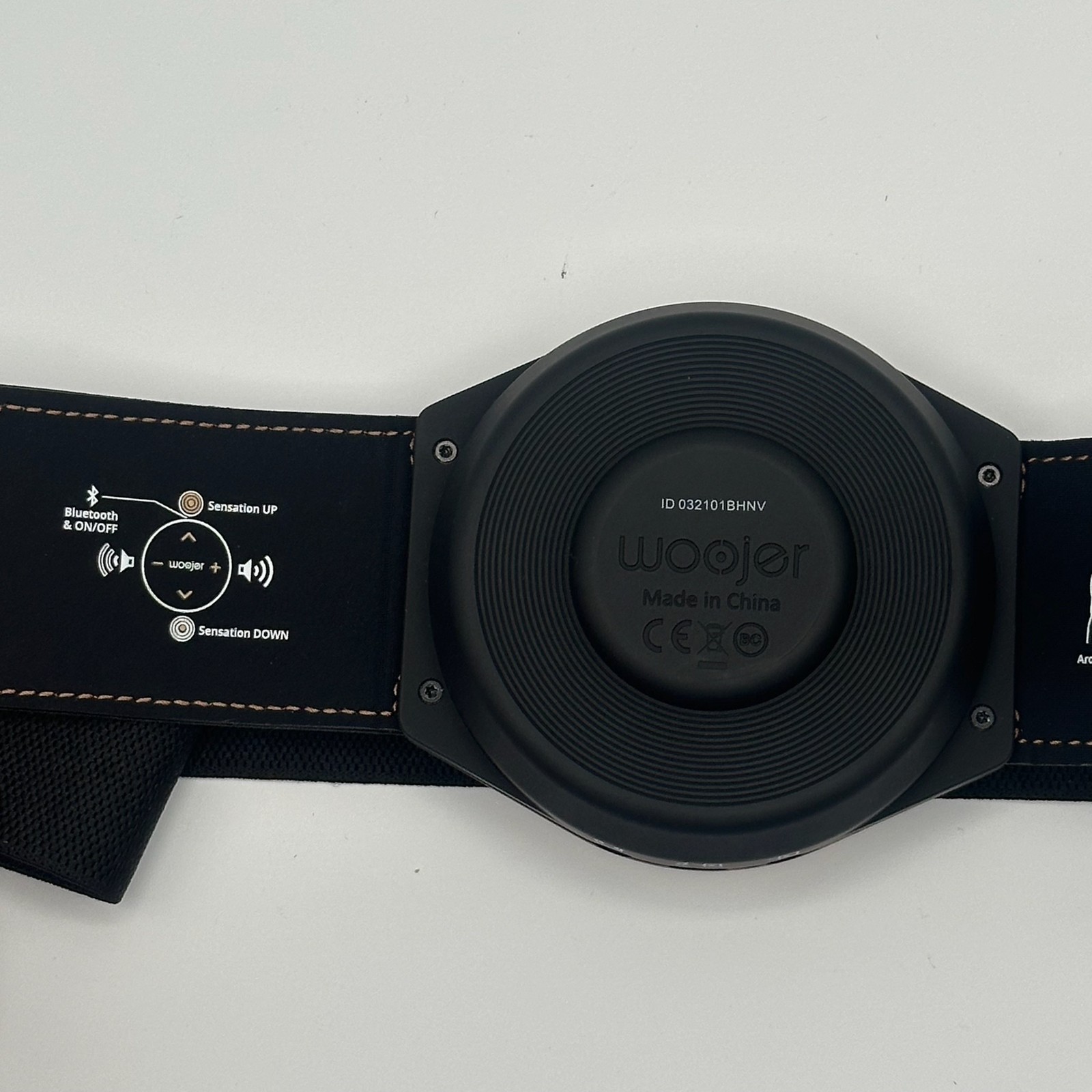 Woojer Edge Haptic Feedback Belt Wireless Wearable Immersive Audio Vibration Sys
