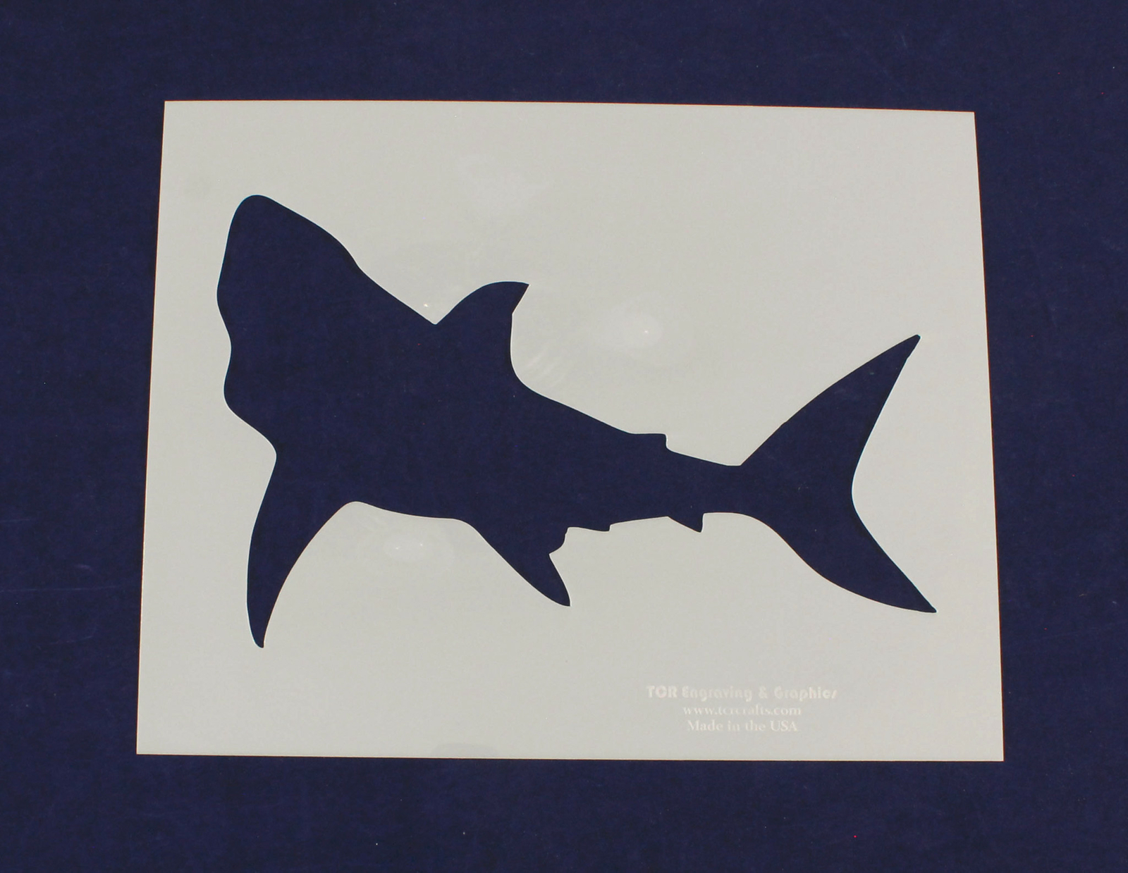 Shark Stencil -14 mil Mylar Painting/Crafts