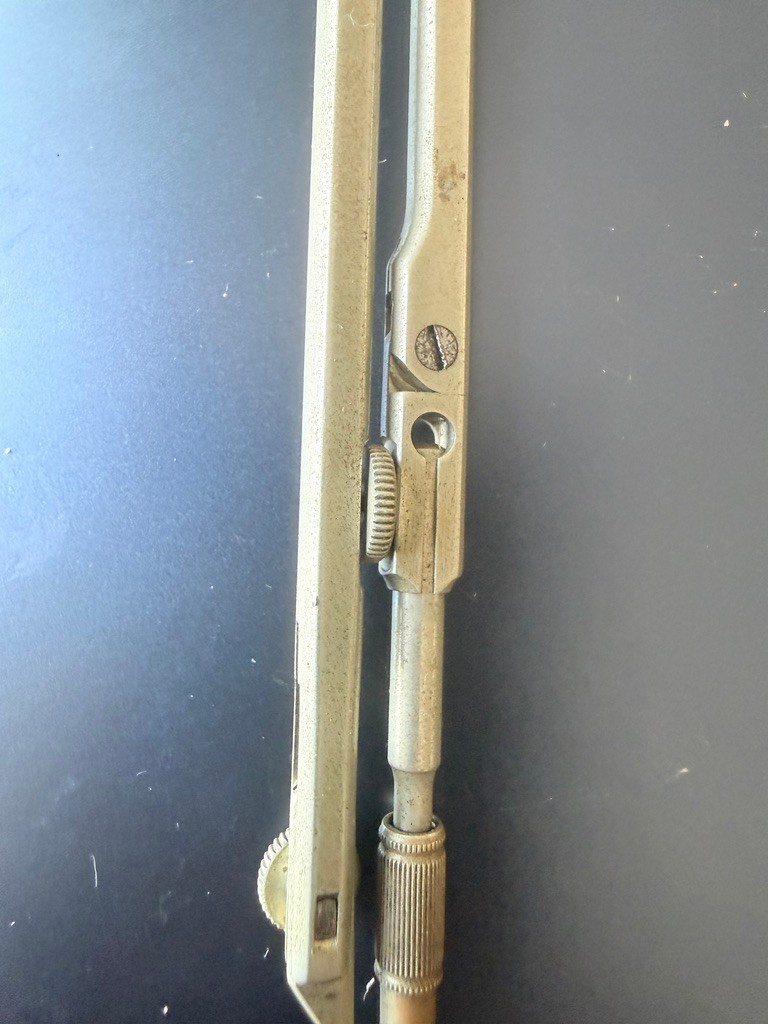 Vintage Richter Präcision Drafting Compass Set Germany Boxed DRP Tools