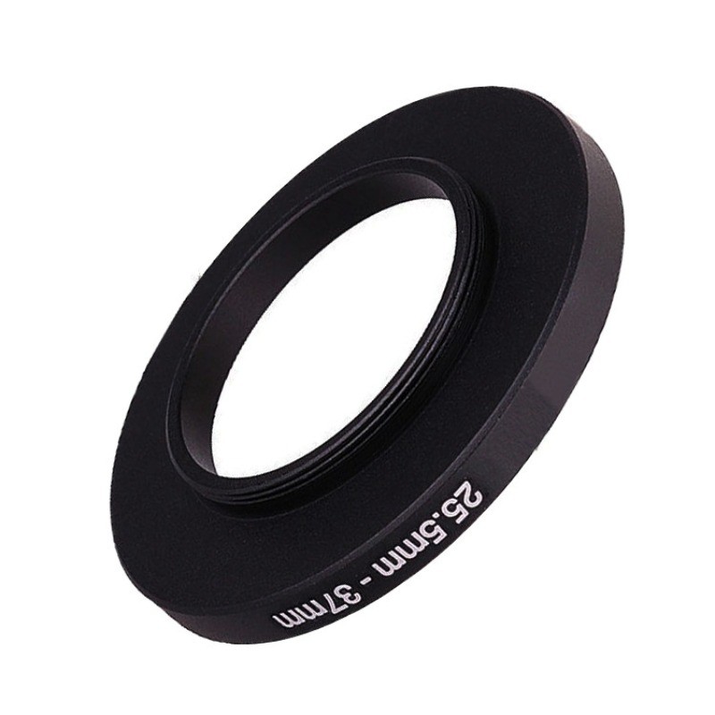 25.5mm to 37mm Step Up Filter Adapter Ring Aluminum for Industrial Camera Lens