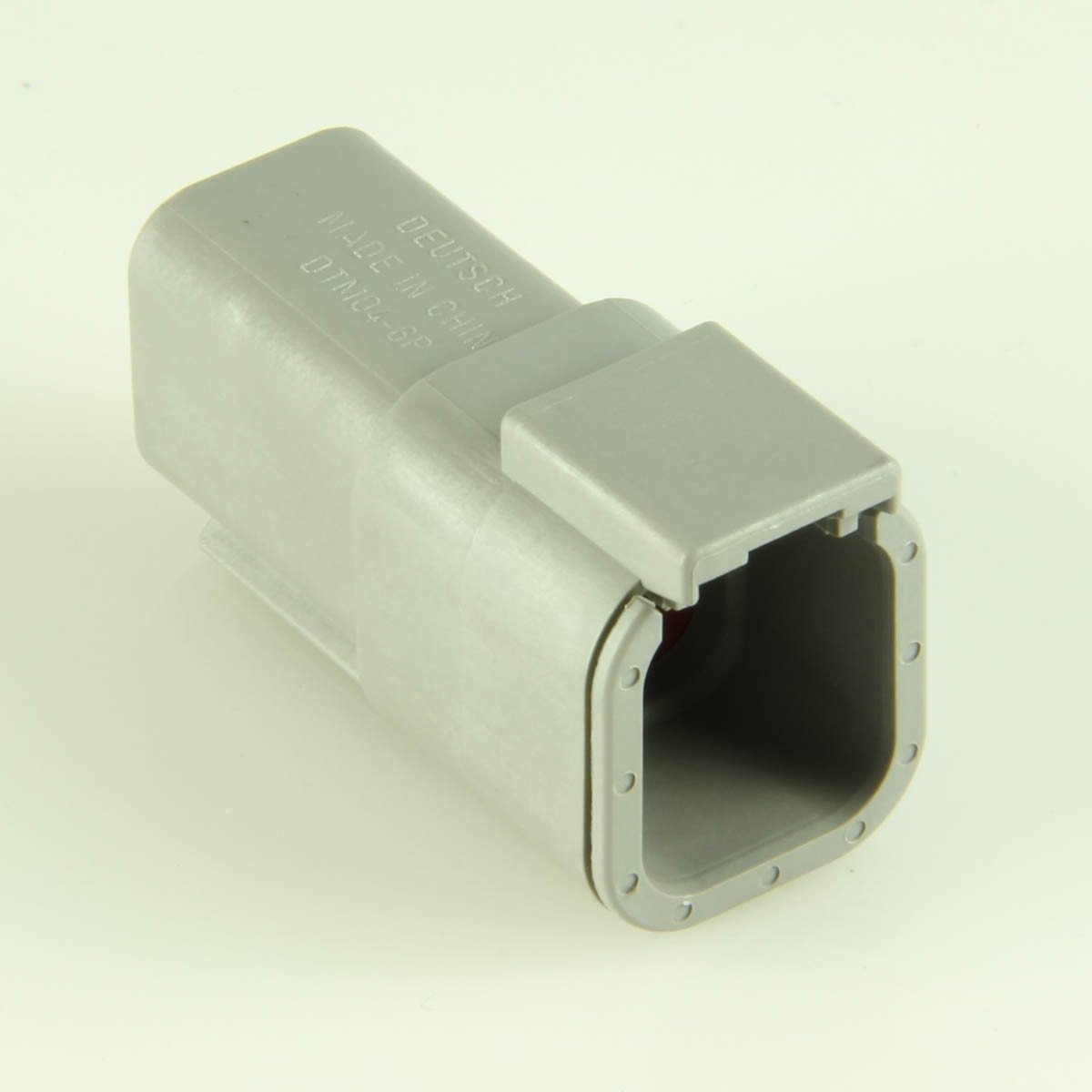 6-Way Pin Housings, DTM Series #DTM04-6P (1 per pack)