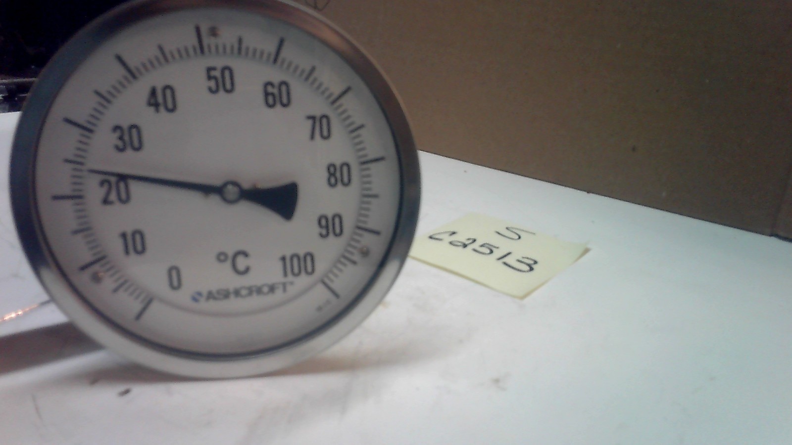 BIMETAL THERMOMETER MODEL E (100C)( 5 INCH FACE)
