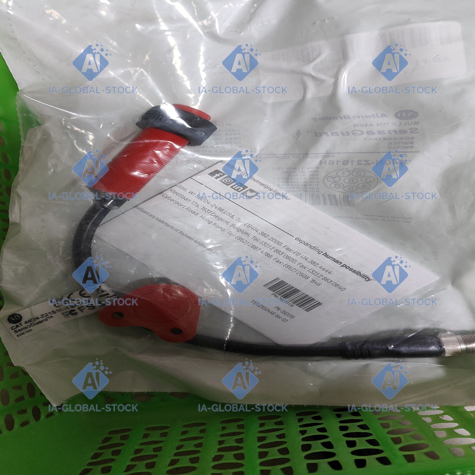 One Unit Brand New 440N-Z21S16H Allen-Bradley US Fee Shipping + 1 Year Warranty