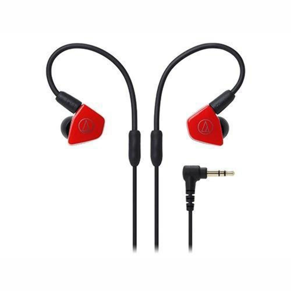 audio-technica ATH-LS50 RD Red Dynamic In-Ear Headphones NEW from Japan F/S