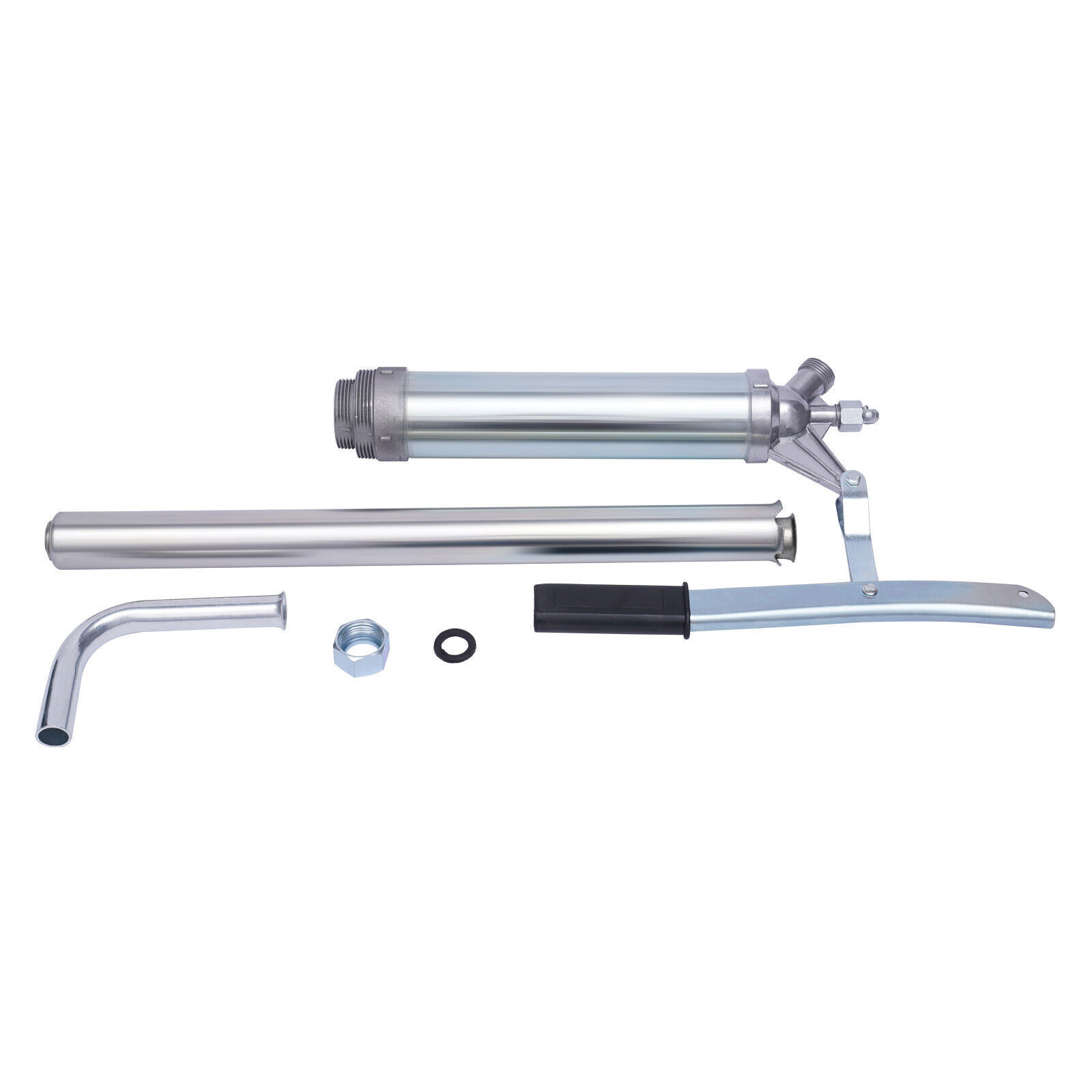 33-55 Gal Hand Barrel Pump Steel Drum Transfer Diesel Fuel Engine Oil Steel Drum