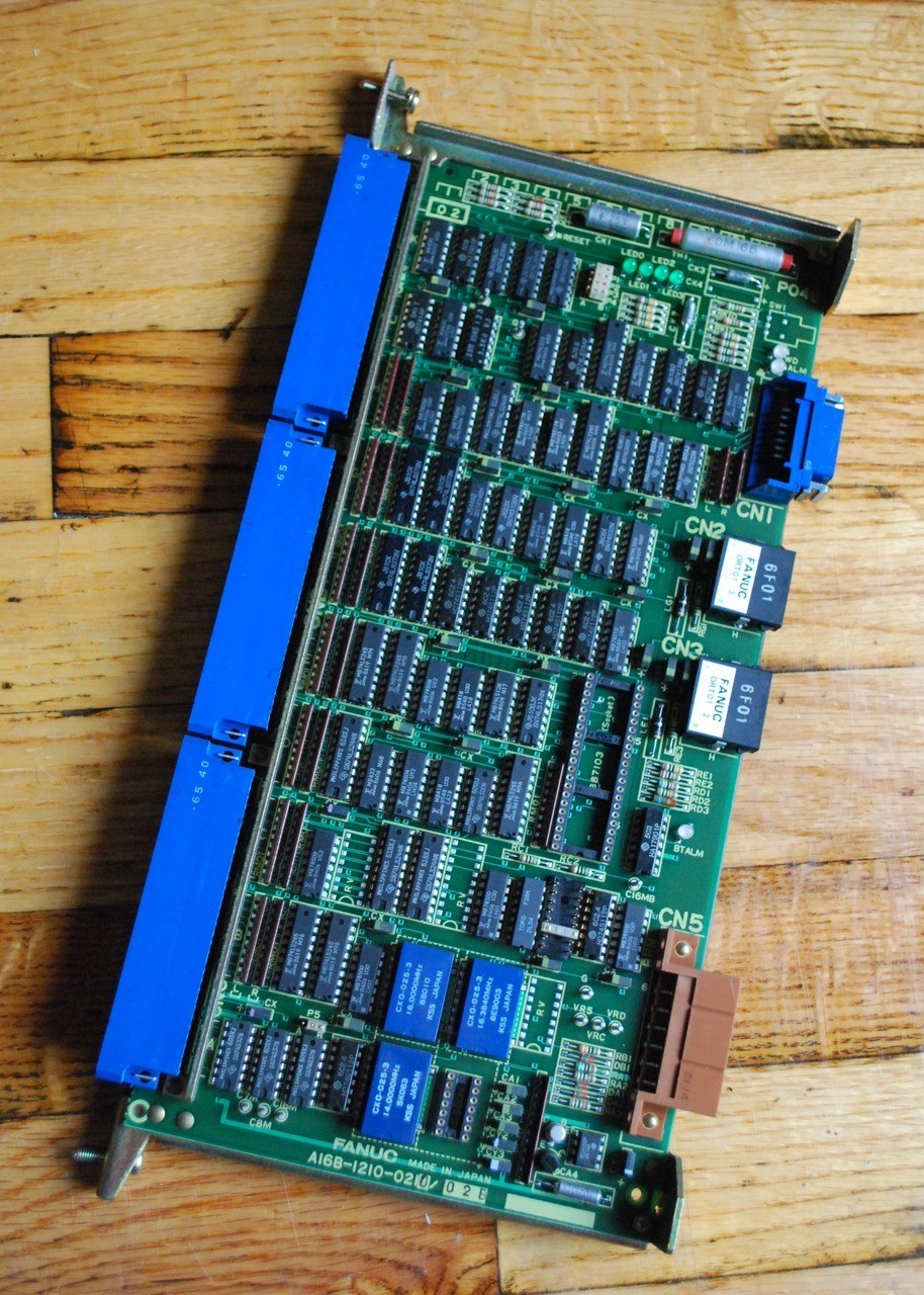 Fanuc A16B-1210-0210/02B Control Board - USED