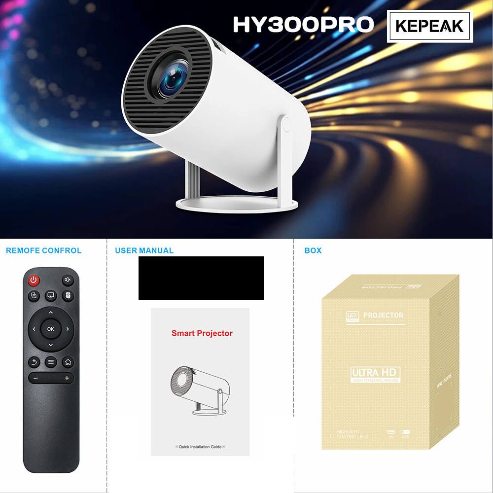 4K Mini Proyector Para Moviles Celular 5G Wifi Bluetooth Android Y Ios Iphone US