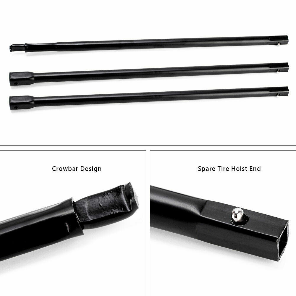 For Chevy Silverado GMC Sierra Lug Wrench Spare Tire Tool Kit Replacement Tools