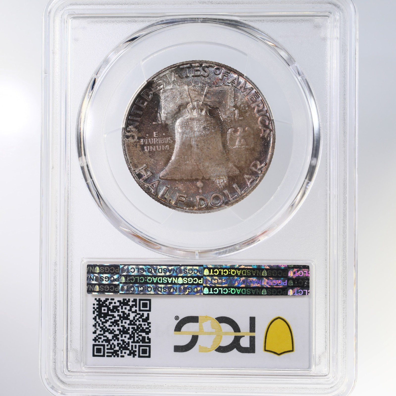 1955 Franklin 50C PCGS Certified MS64 Toned