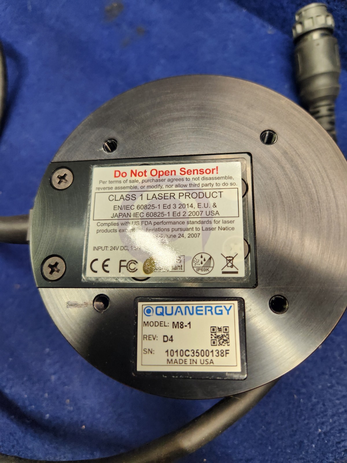 Robot LIDAR Sensor M8-1 QUANERGY