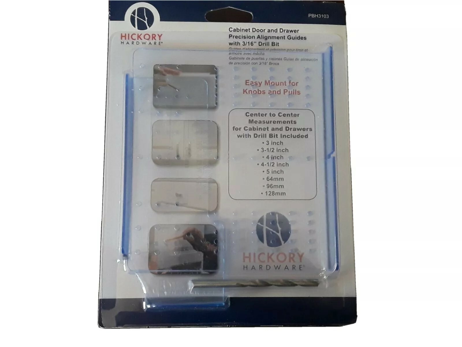 Hickory Hardware PBH3103 drawer alignment guide & PBH3100 35mm hinge mount kits!