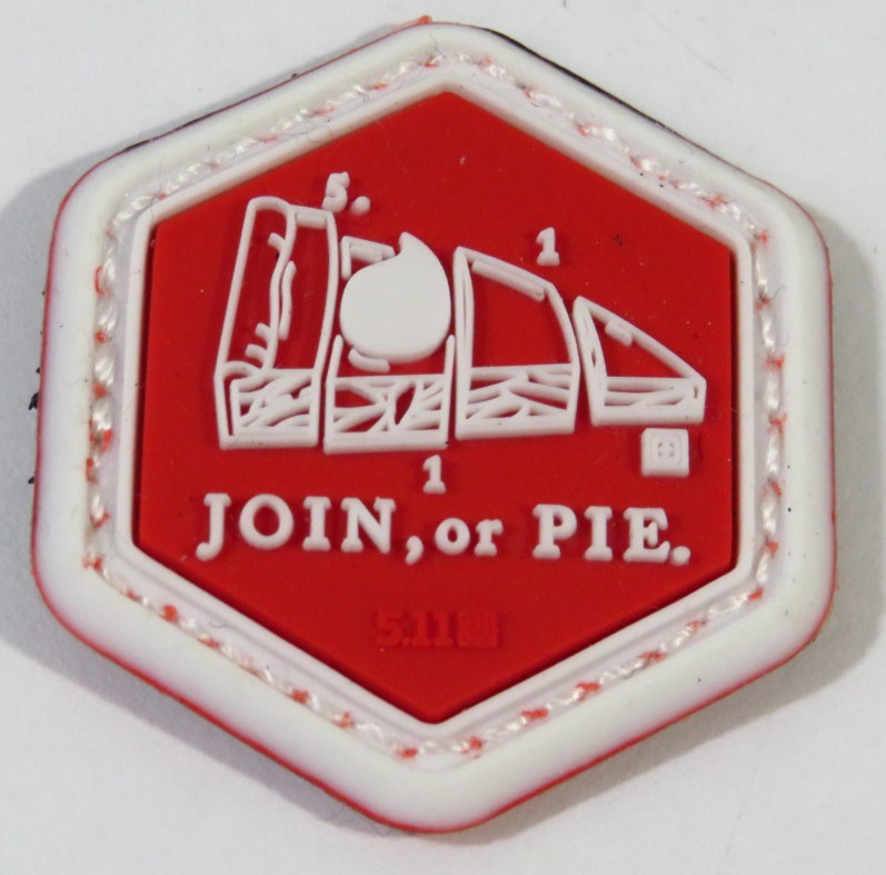 5.11 Tactical Pie Slice Tactical Holiday Desert Morale Patch!