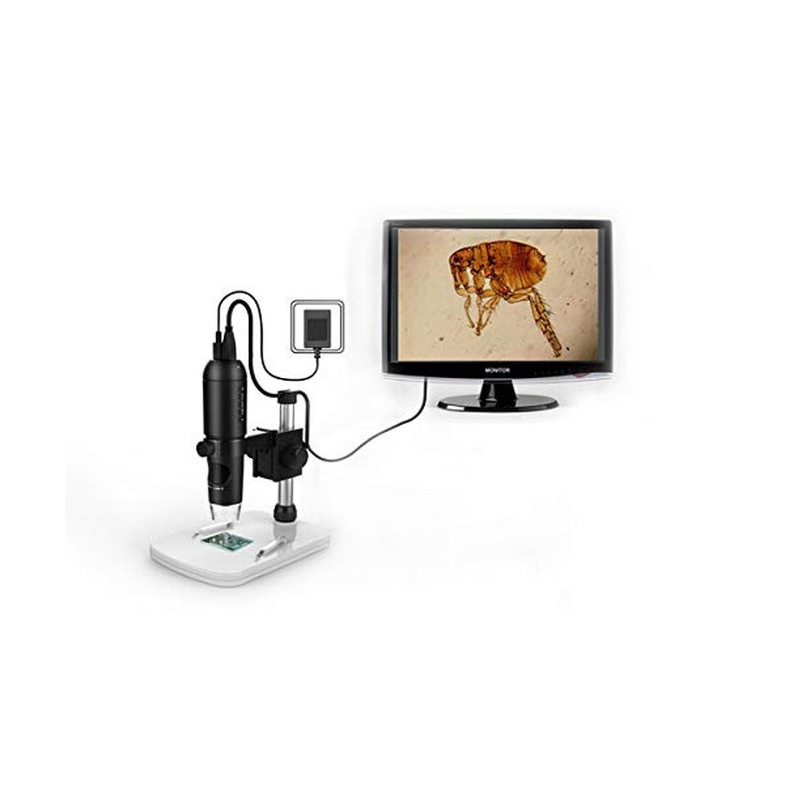 1080P Full HD Digital Microscope, HDMI Microscope, 10x-220x magnification, to...